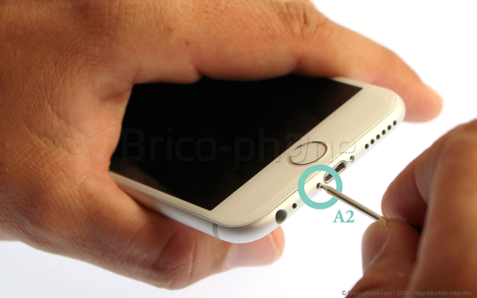 Changement du cache WiFi sur iPhone 6 photo 2