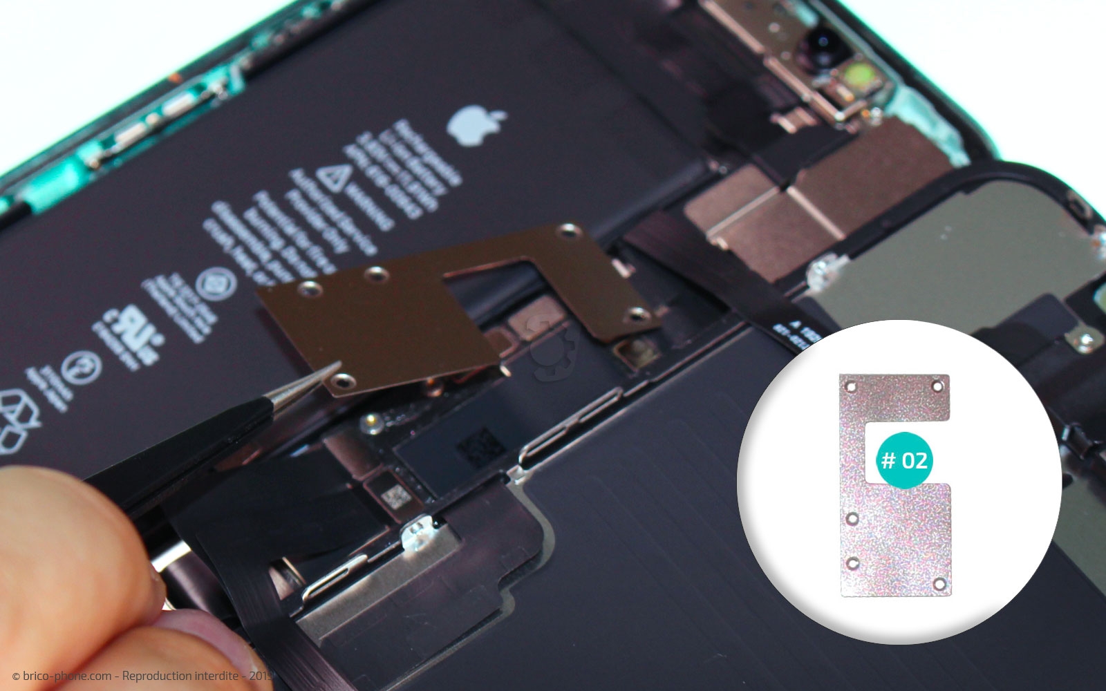 Remplacement du bloc haut-parleur sur iPhone 11 photo 3