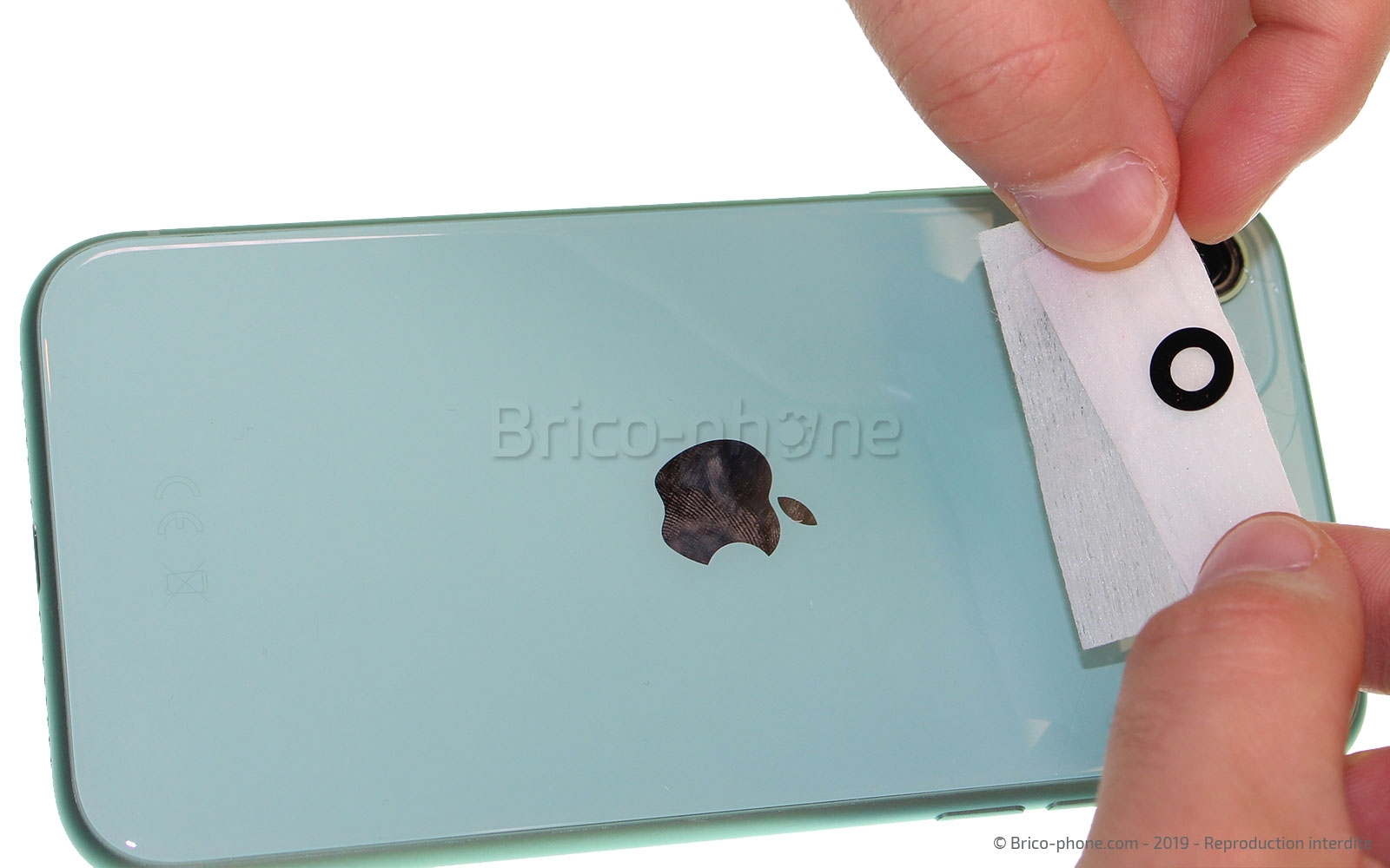 Changement de lentille de la caméra arrière sur iPhone 11 photo 1