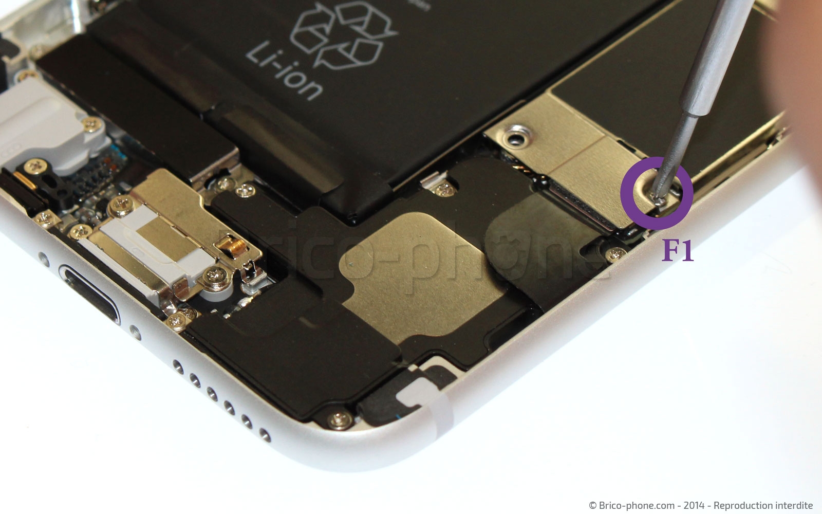 Changement de nappe volume et vibreur sur iPhone 6 photo 1