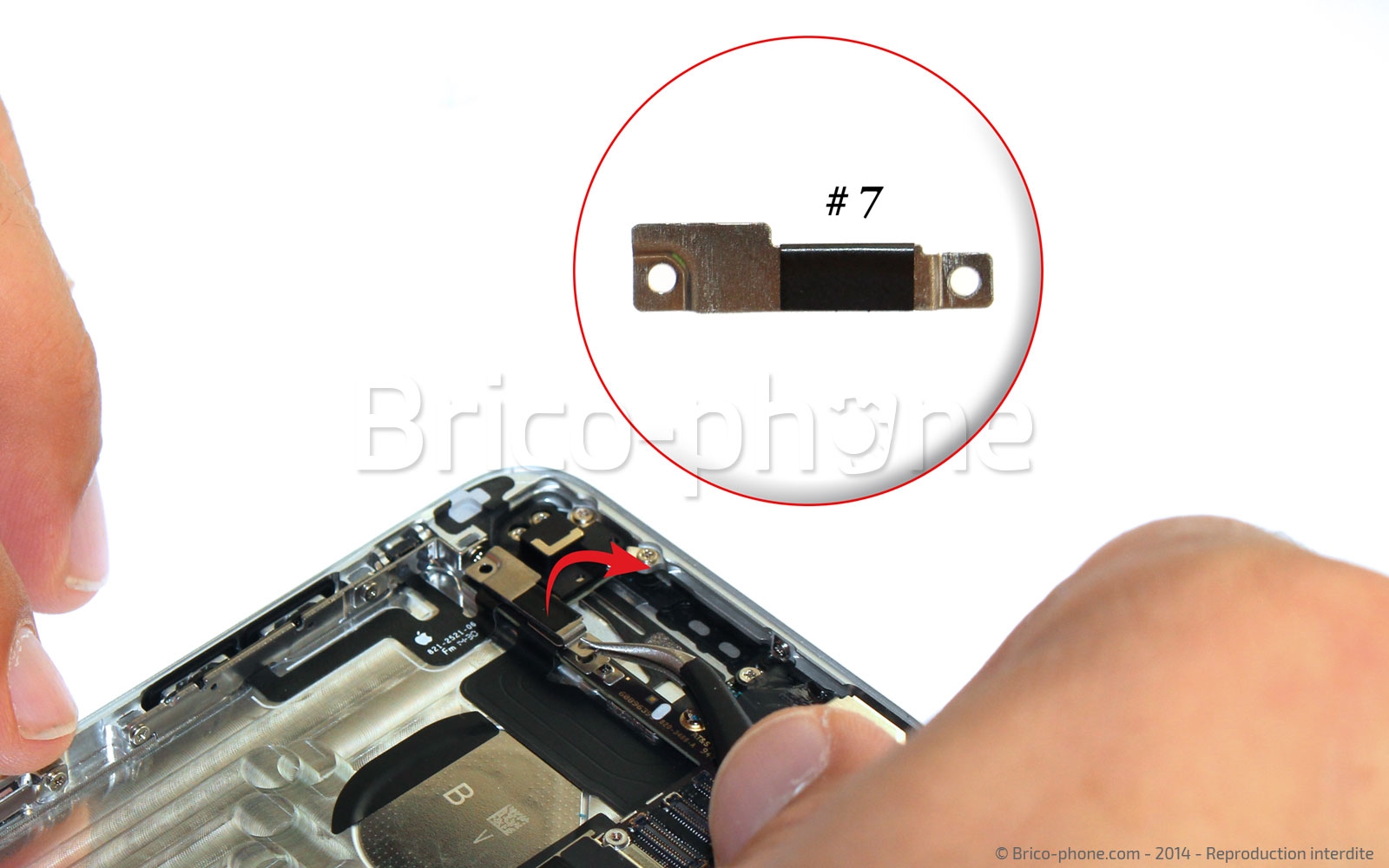 Changement de nappe volume et vibreur sur iPhone 6 photo 2