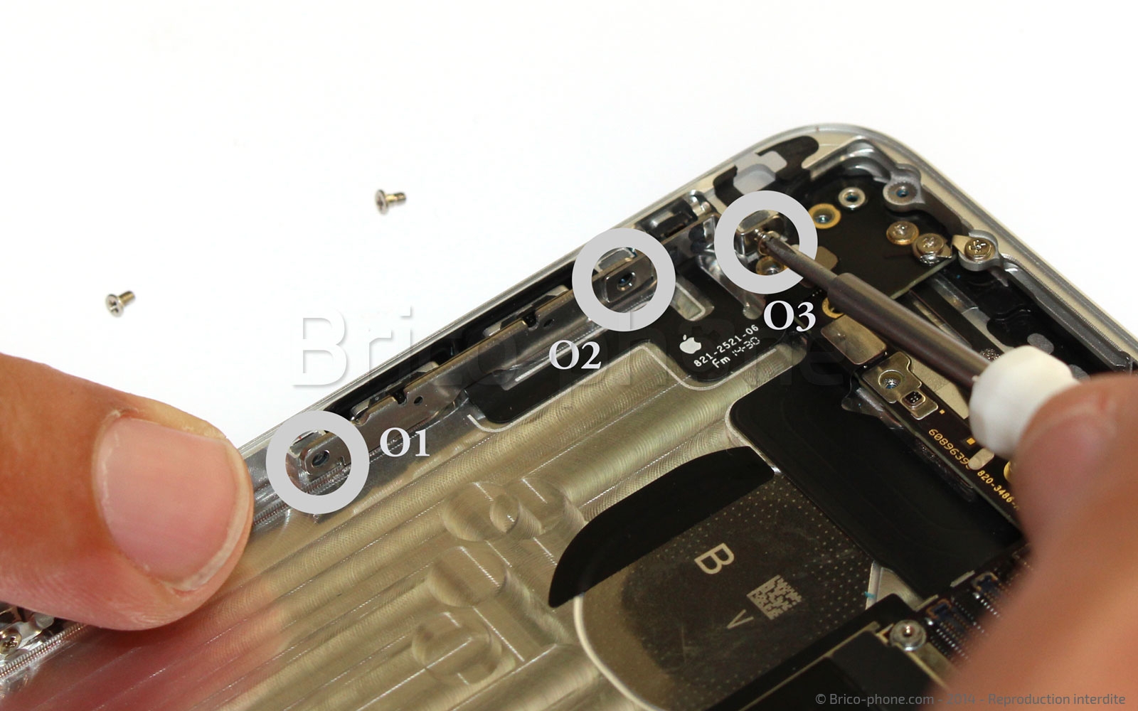 Changement de nappe volume et vibreur sur iPhone 6 photo 1