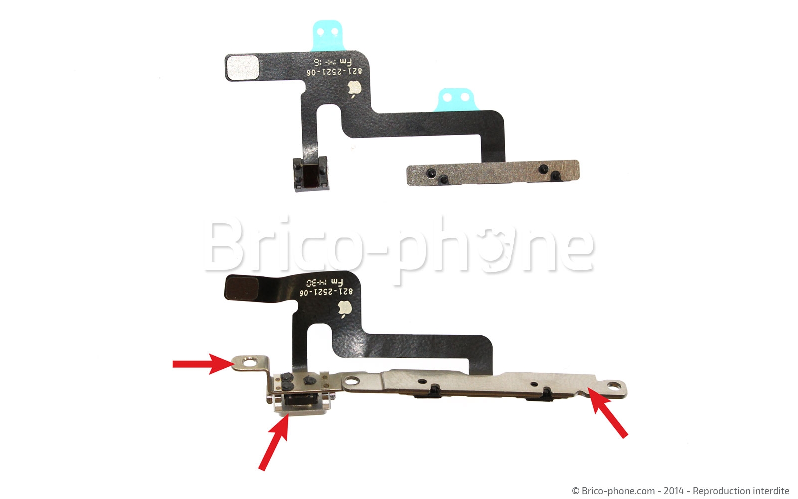 Changement de nappe volume et vibreur sur iPhone 6 photo 1