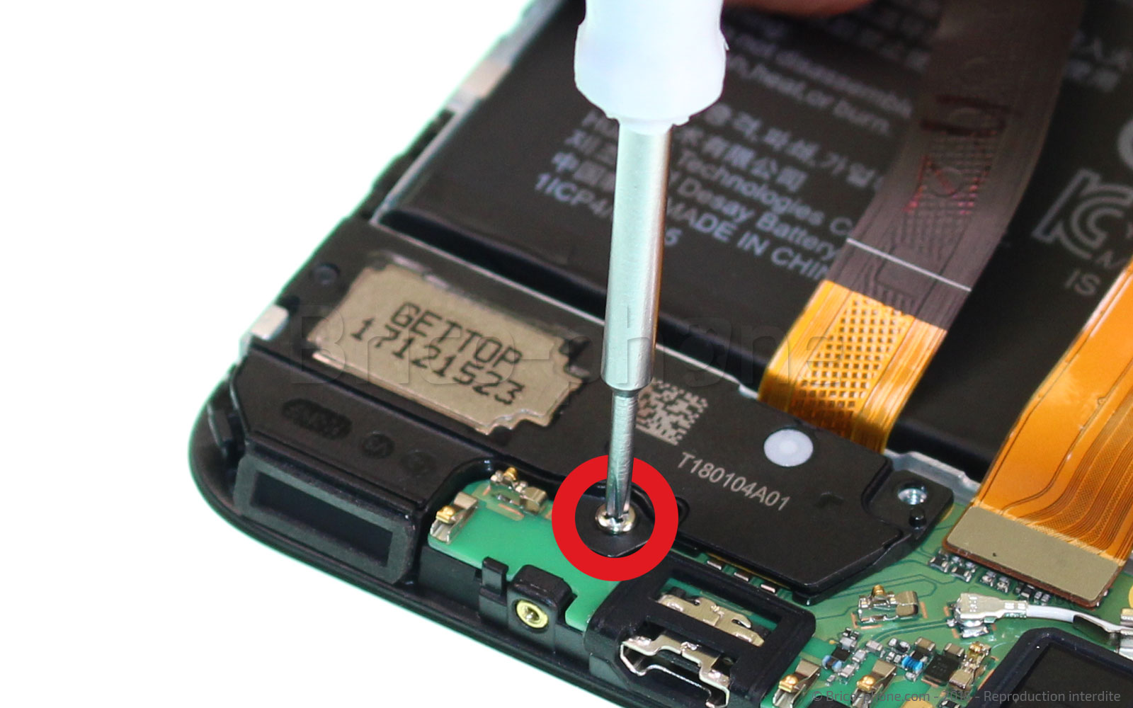 Changement du connecteur de charge sur Mate 10 Lite photo 1