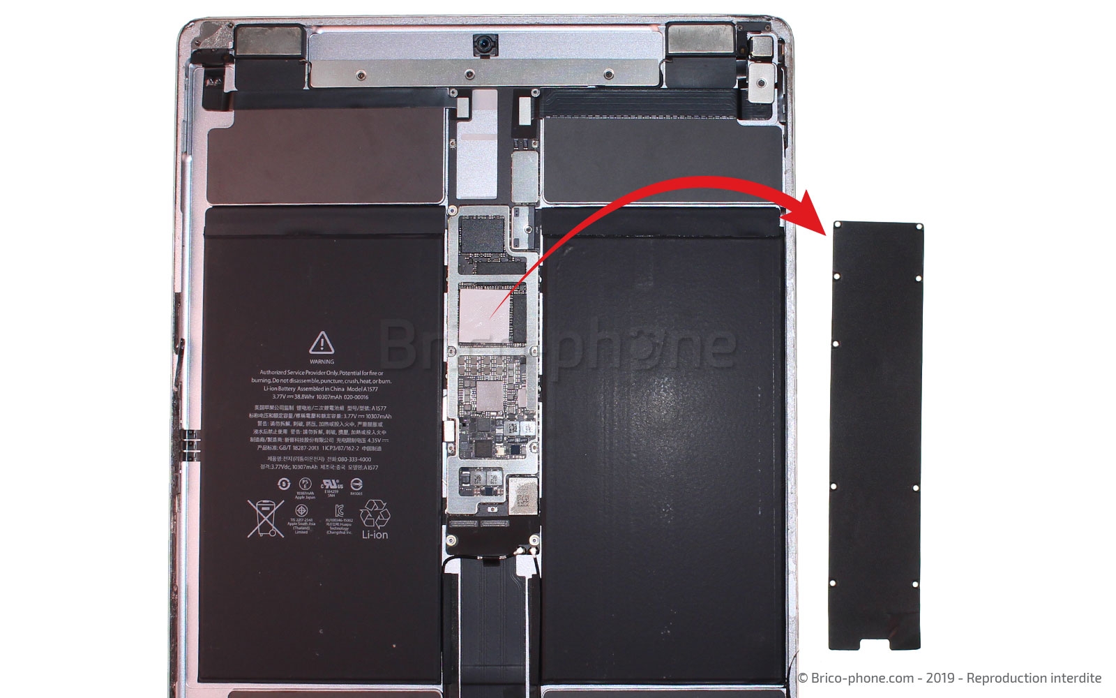 Changement de l'écran (vitre et LCD) sur iPad Pro 12-9 2015 photo 3
