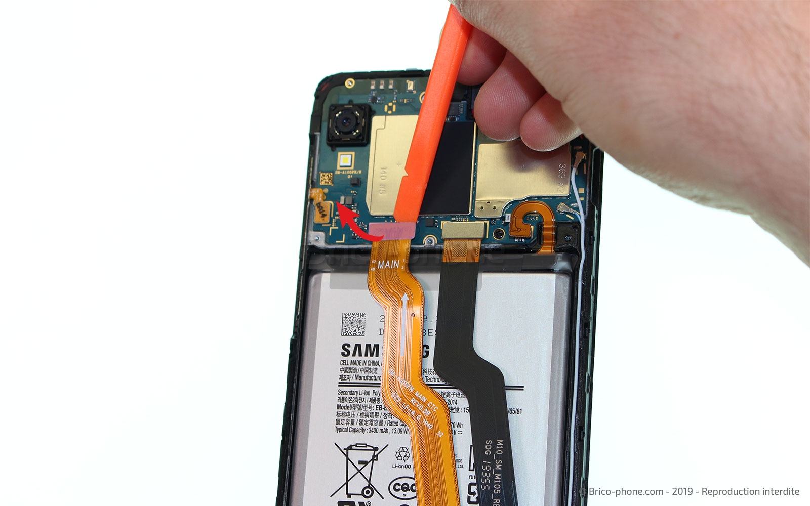 Démontage complet sur Galaxy A10 photo 2