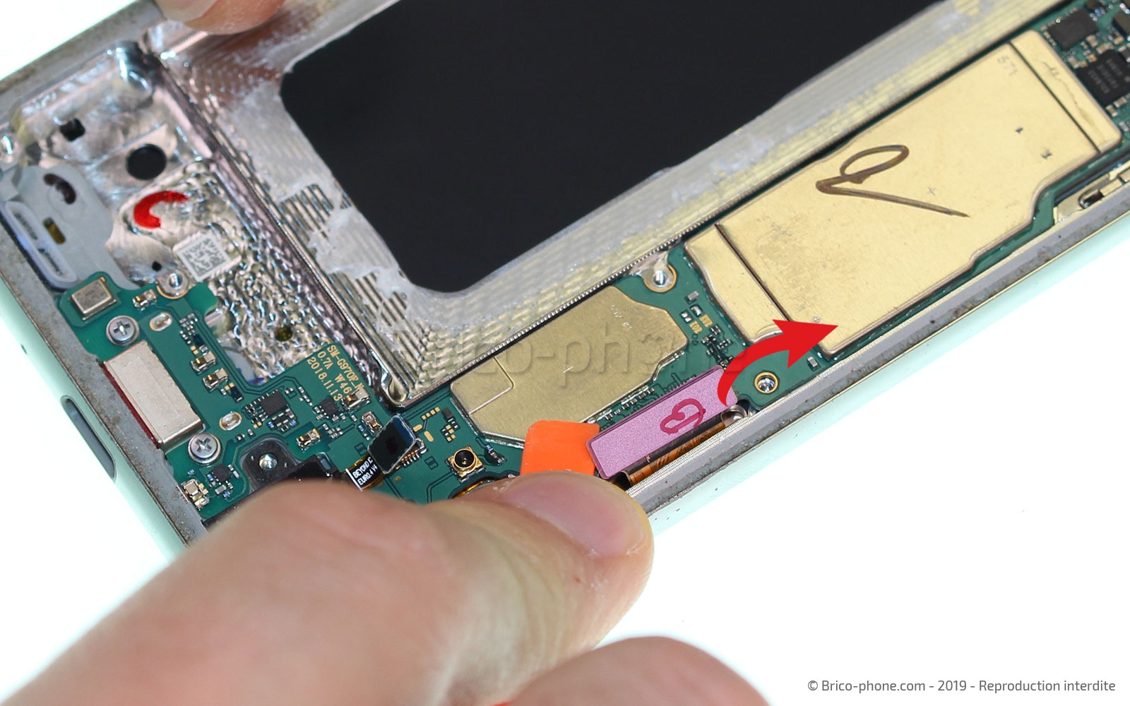 Démontage complet sur Galaxy S10e photo 2