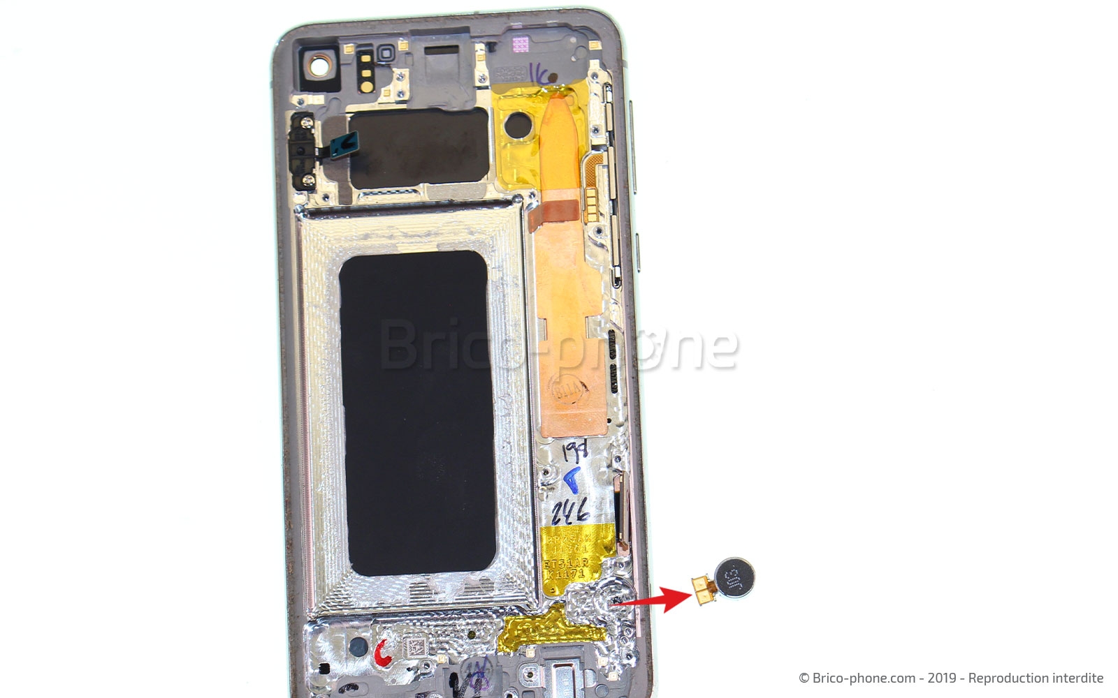 Démontage complet sur Galaxy S10e photo 4