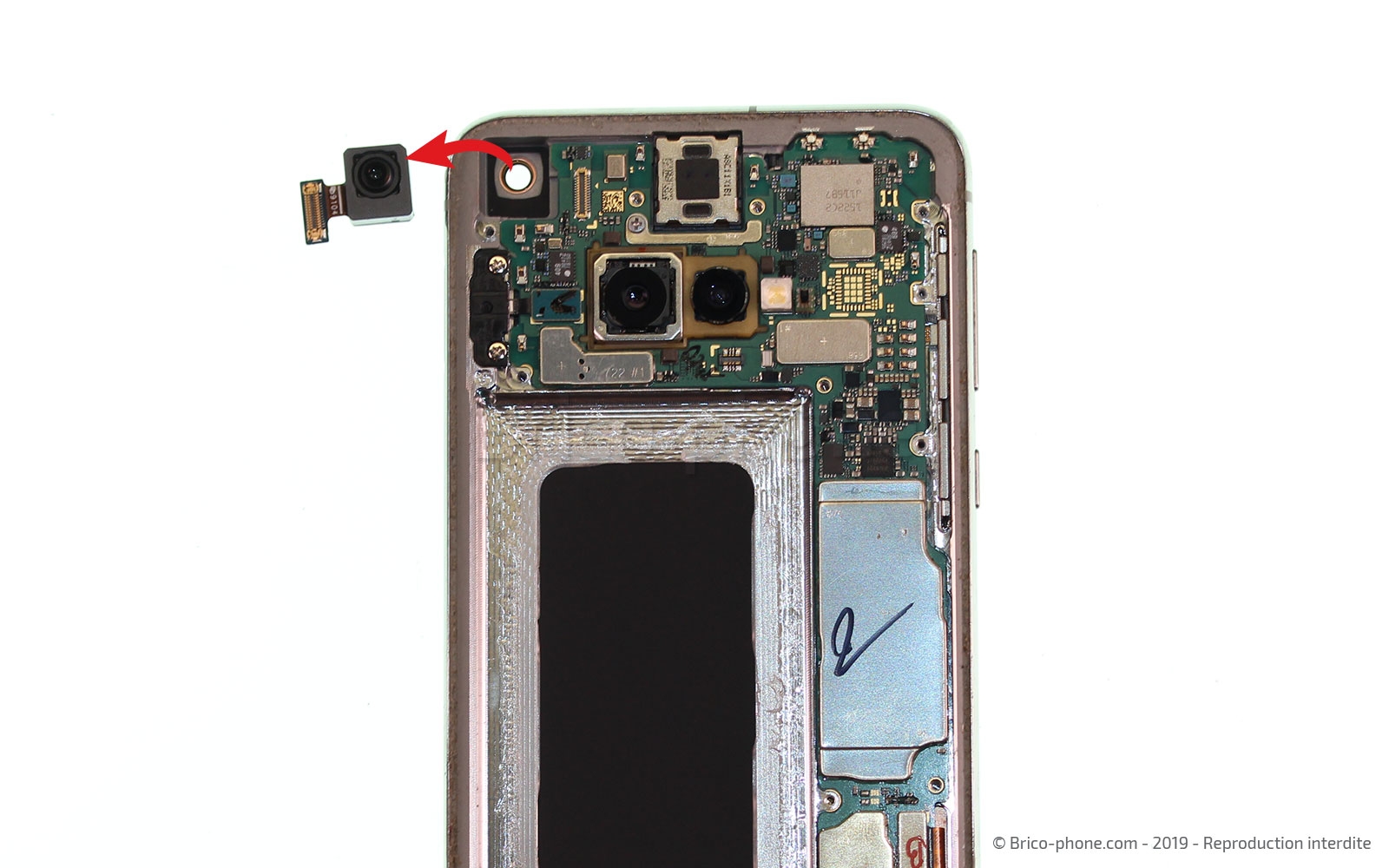 Démontage complet sur Galaxy S10e photo 2