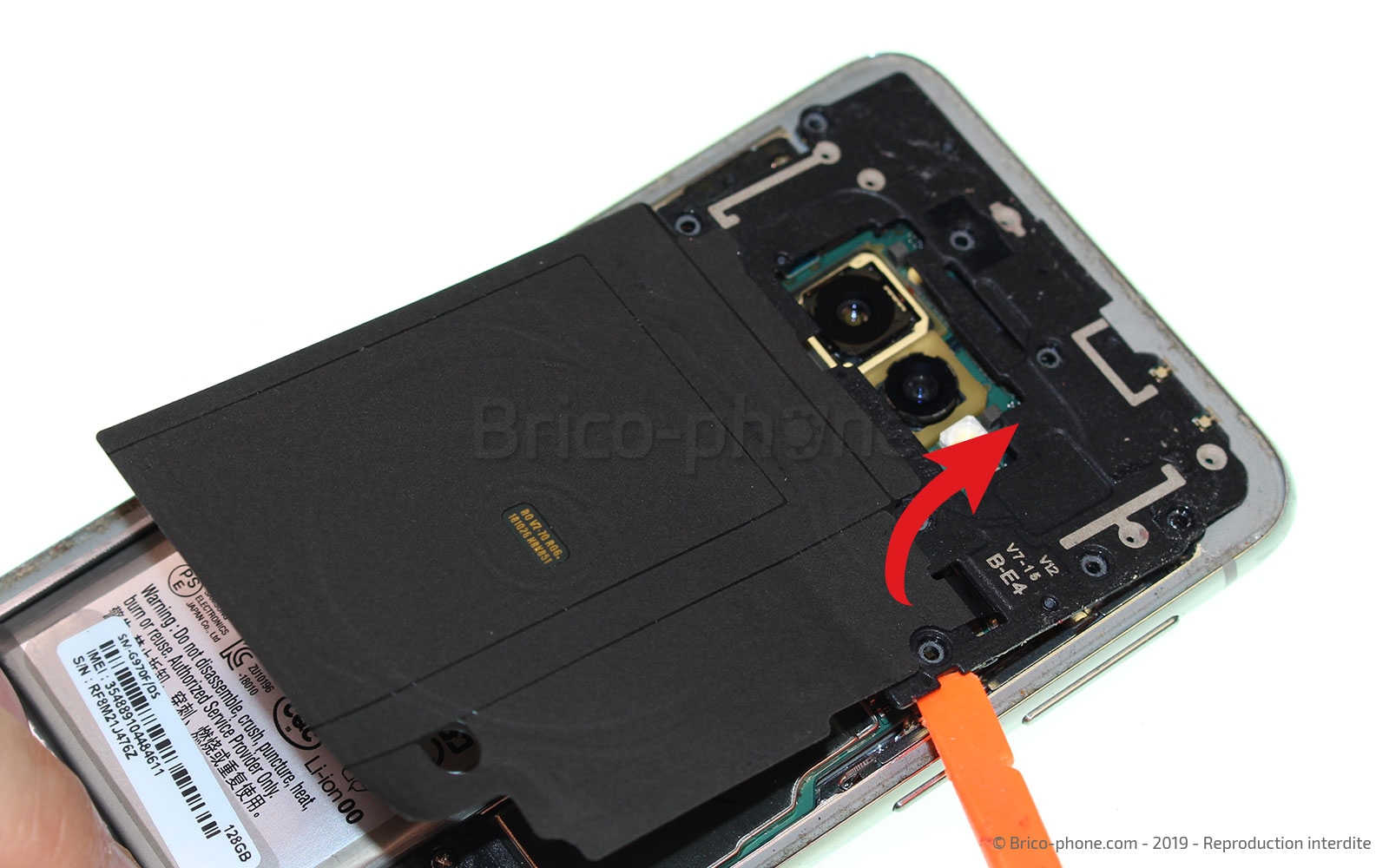 Démontage complet sur Galaxy S10e photo 3