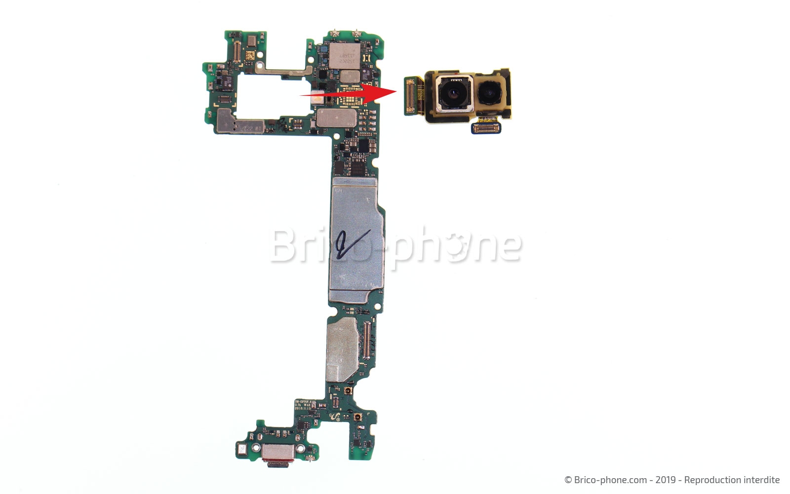 Démontage complet sur Galaxy S10e photo 4