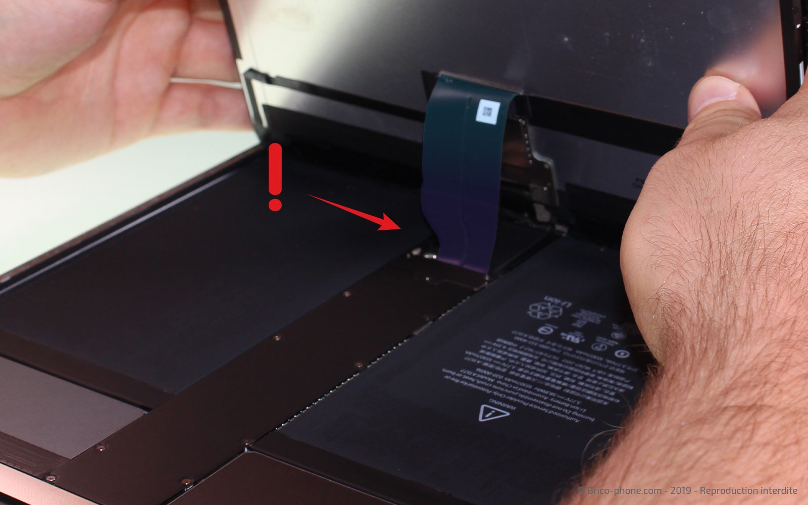 Changement de la batterie sur iPad Pro 12-9 2015 photo 2