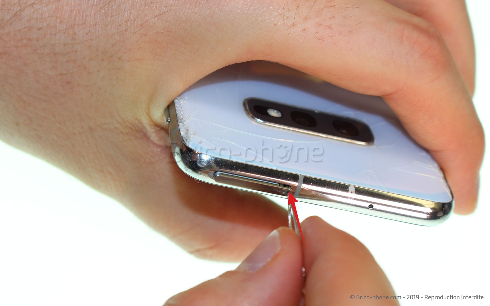 Changement du bloc écran sur châssis sur Galaxy S10e photo 1