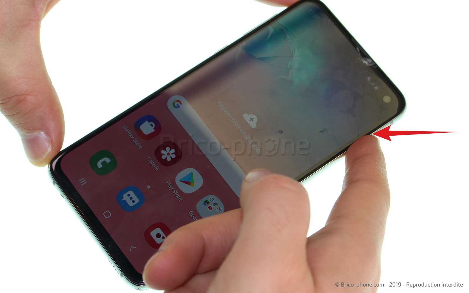 Changement de batterie sur Galaxy S10e photo 2