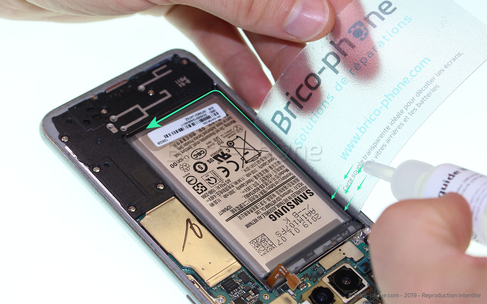 Changement de batterie sur Galaxy S10e photo 1