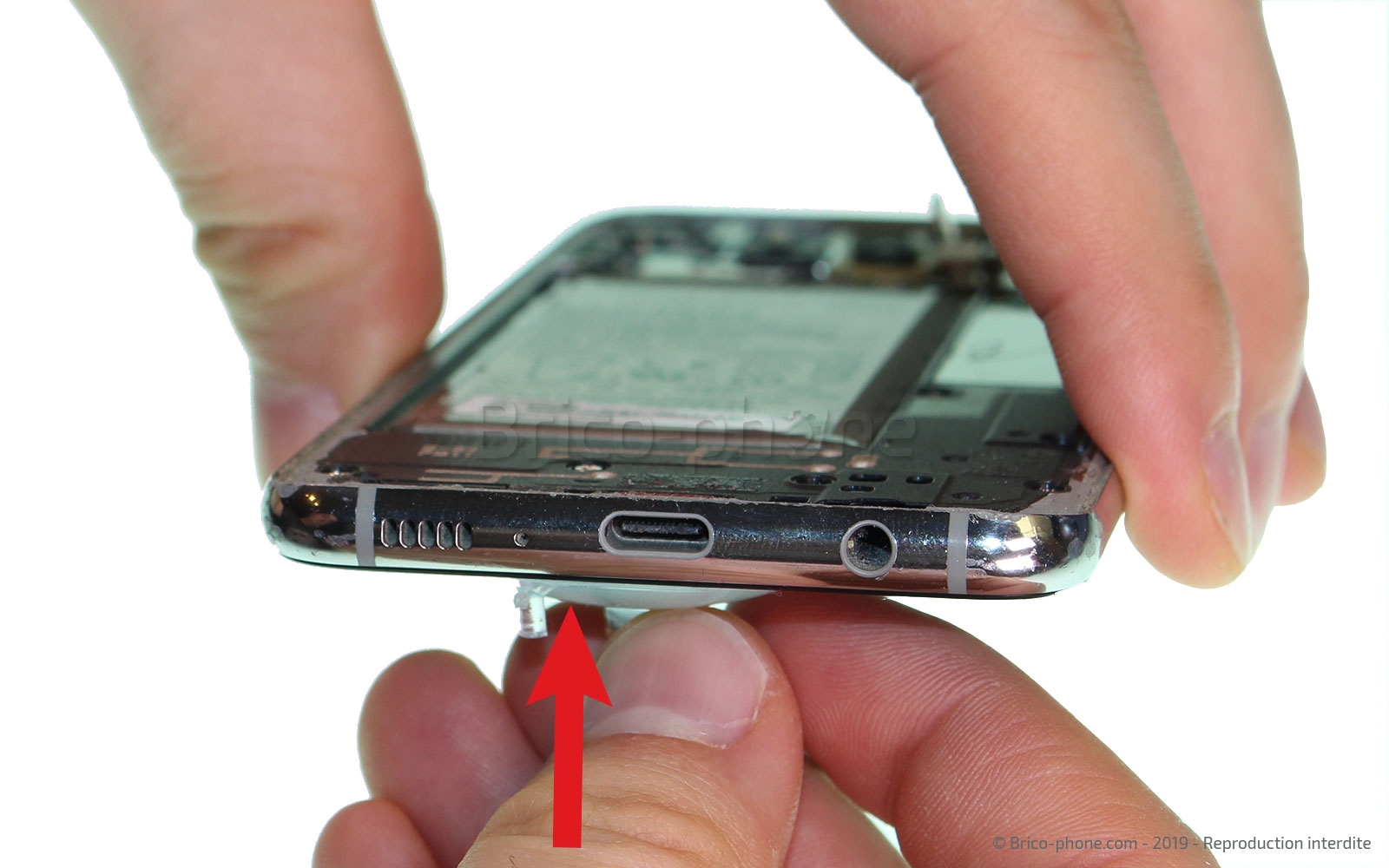 Changement de batterie sur Galaxy S10e photo 3