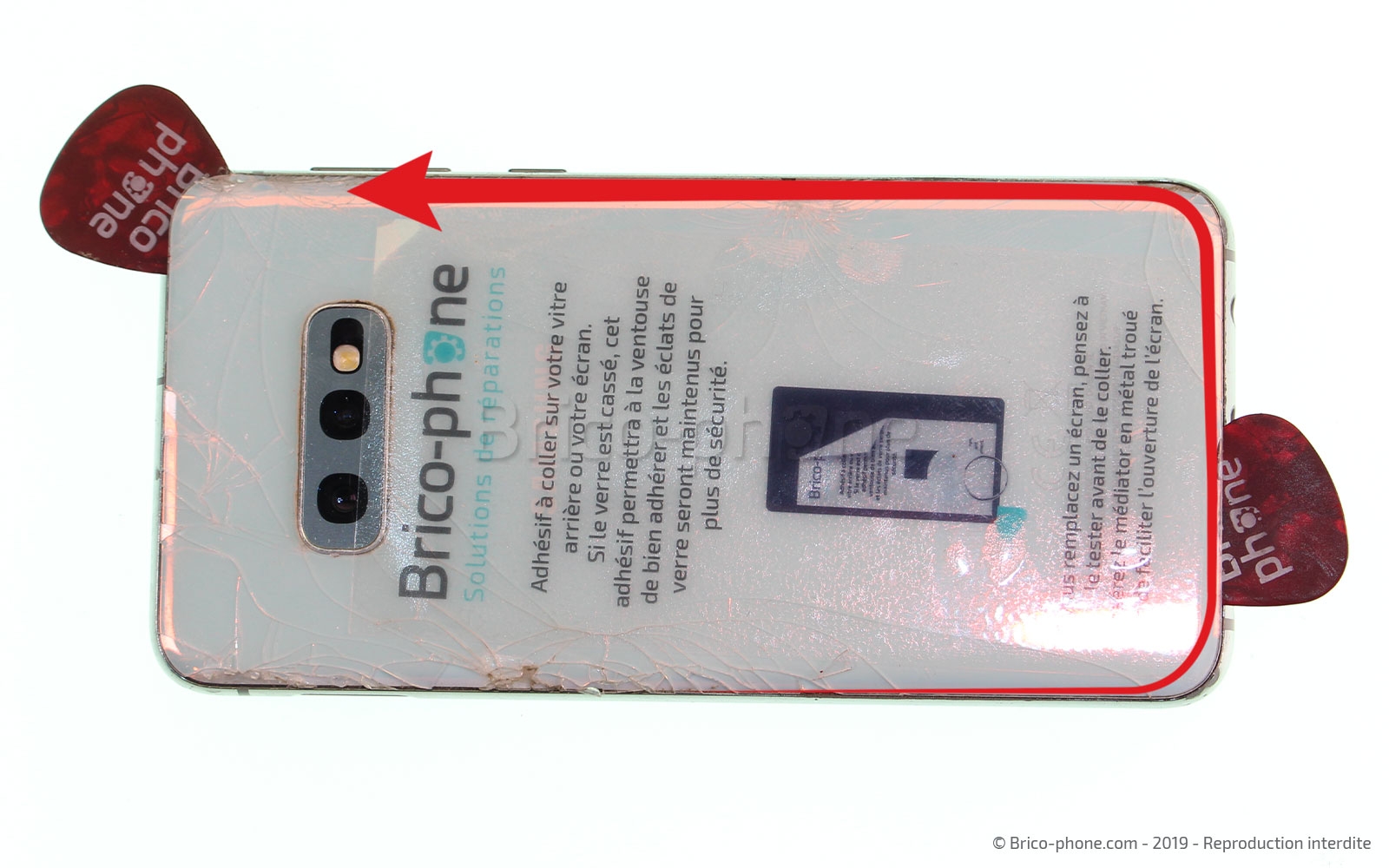 Changement de batterie sur Galaxy S10e photo 2