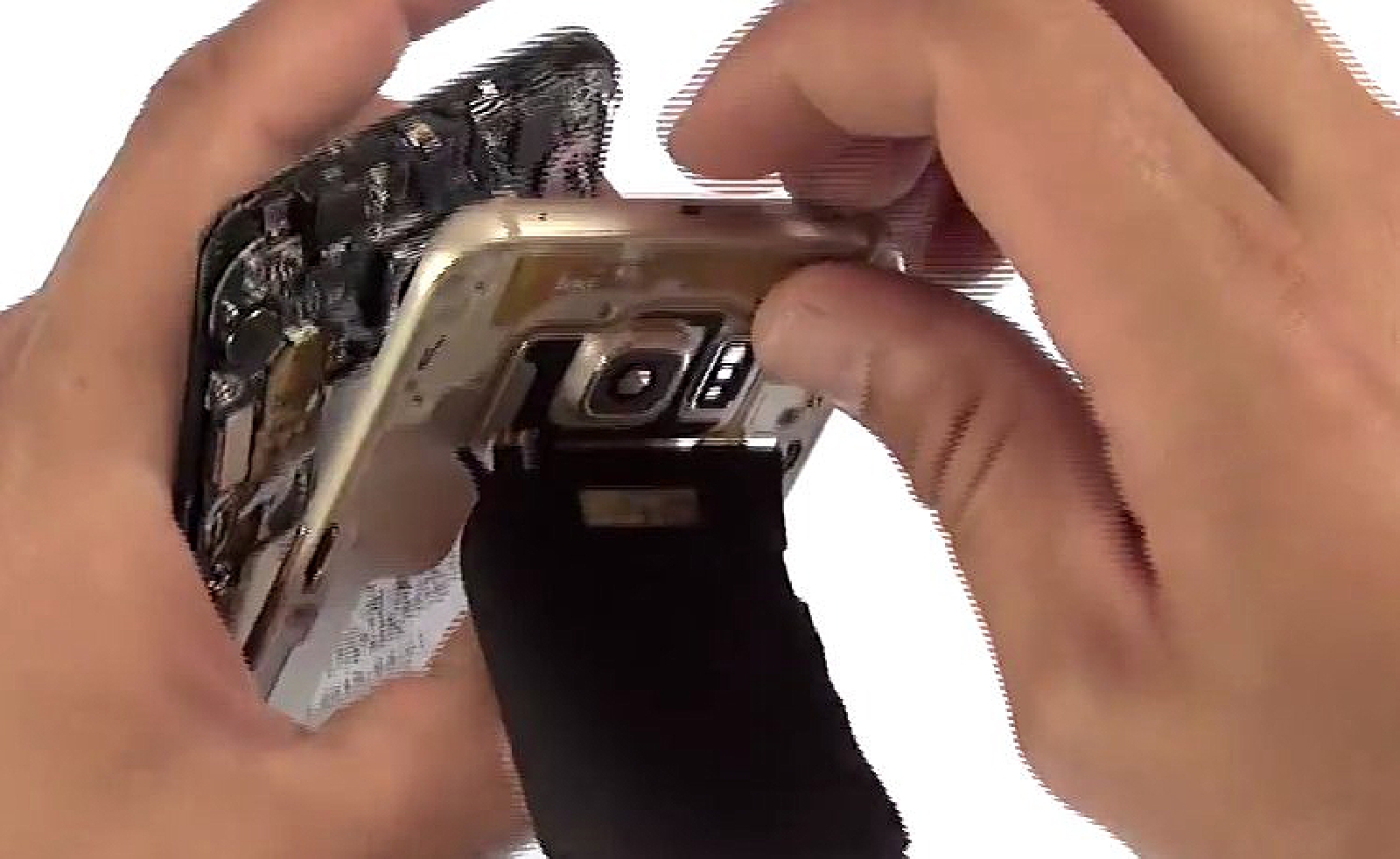 Changement du connecteur de charge et prise jack sur Galaxy S6 Edge photo 4