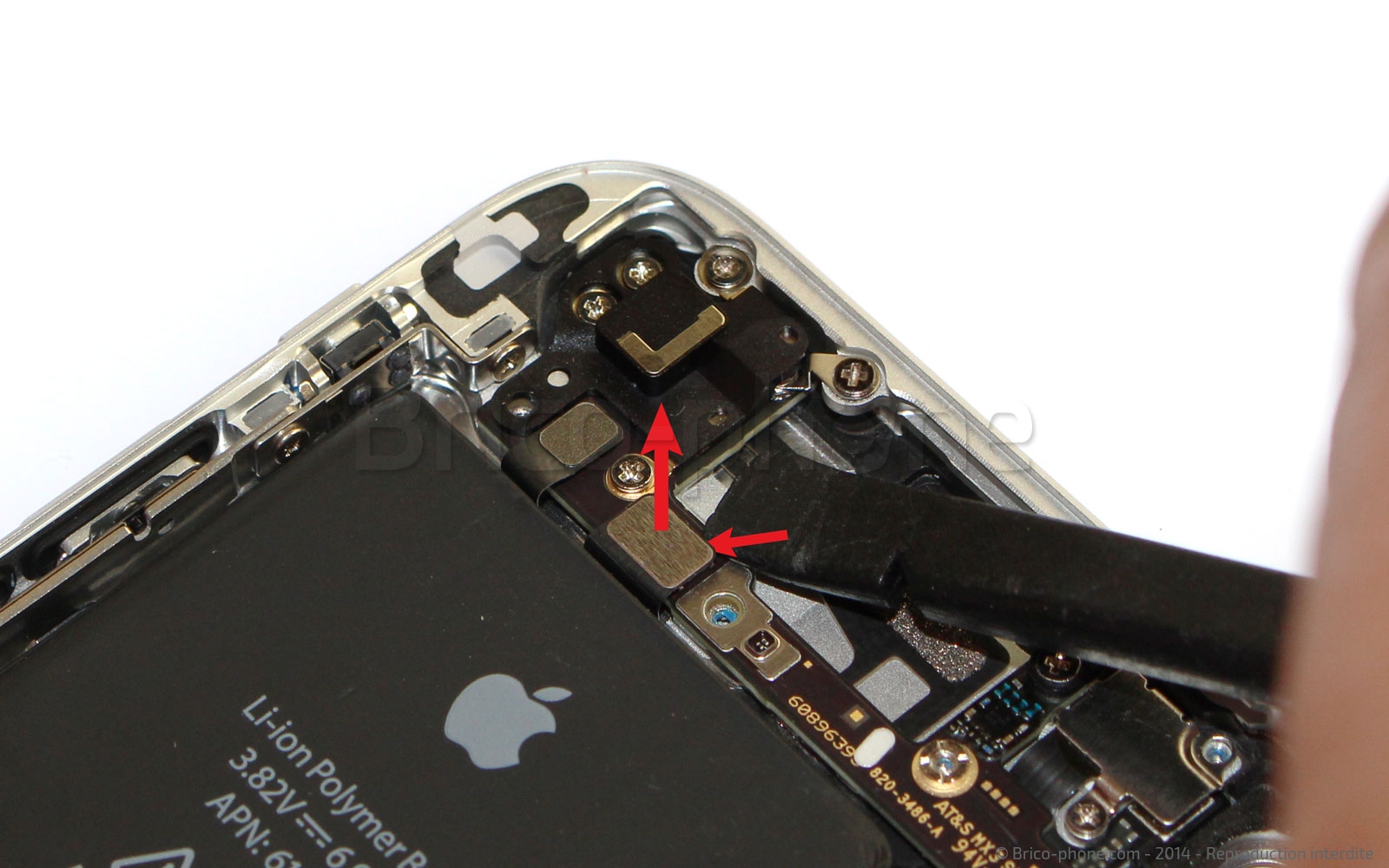 Changement de nappe bouton Power et flash sur iPhone 6 photo 1