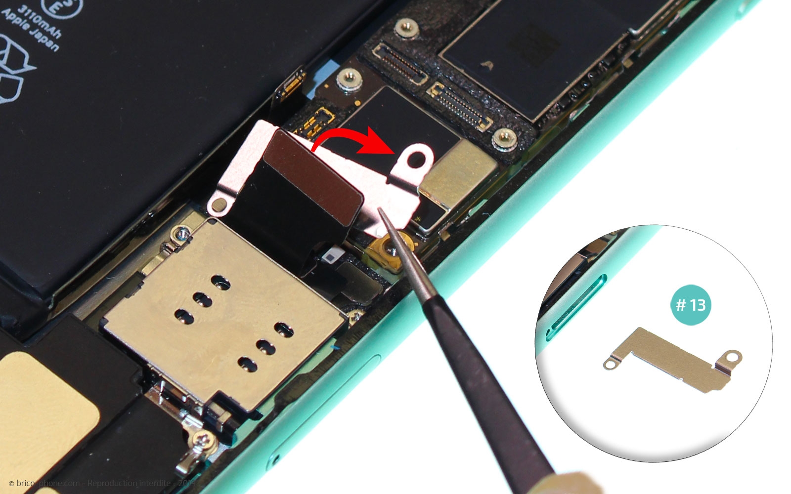 Remplacer le connecteur de charge sur iPhone 11 photo 4