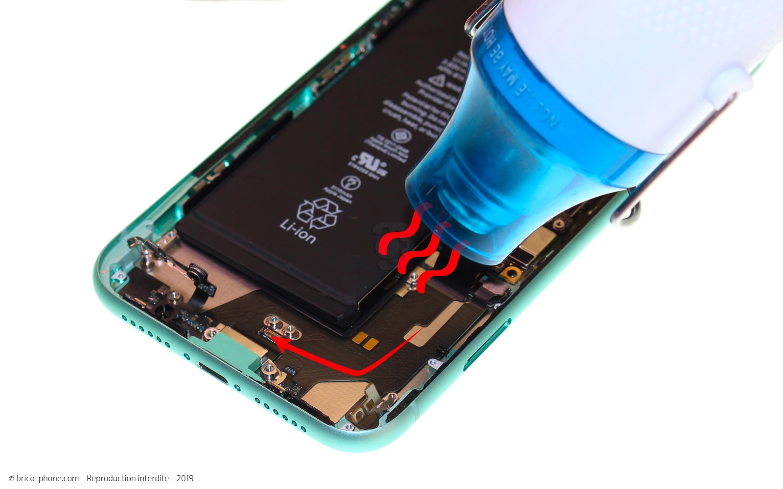 Remplacer le connecteur de charge sur iPhone 11 photo 1