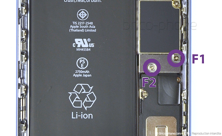 Changement du connecteur de charge sur iPhone 6S Plus photo 1