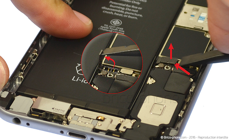 Changement du connecteur de charge sur iPhone 6S Plus photo 1