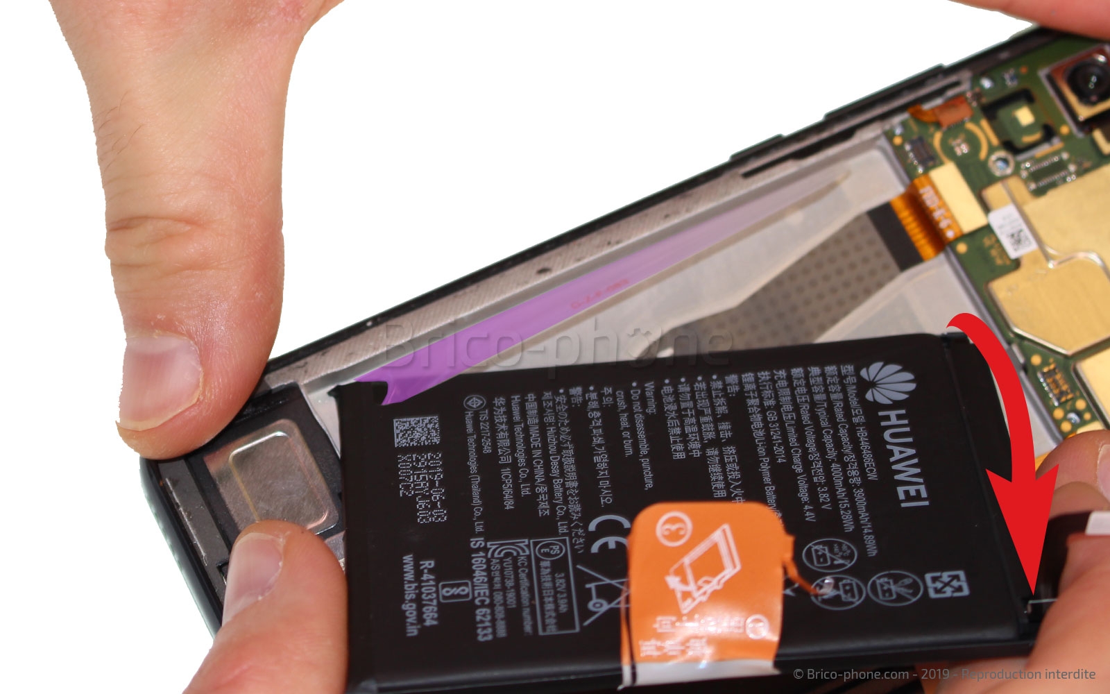 Démontage complet sur P Smart Z photo 1