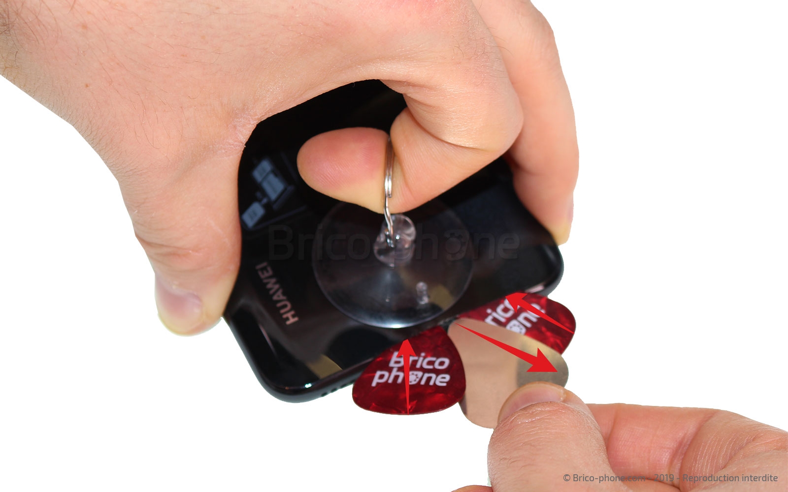 Changement de la vitre arrière sur P Smart Z photo 4