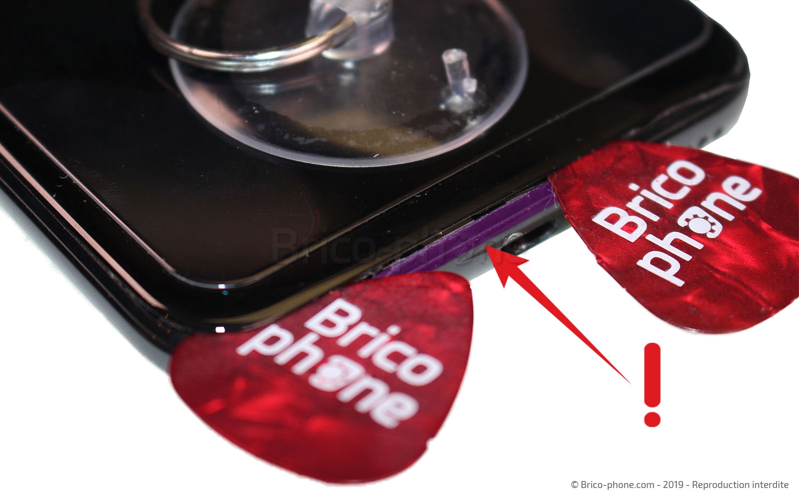 Changement d'écran (vitre et LCD) sur P Smart Z photo 2