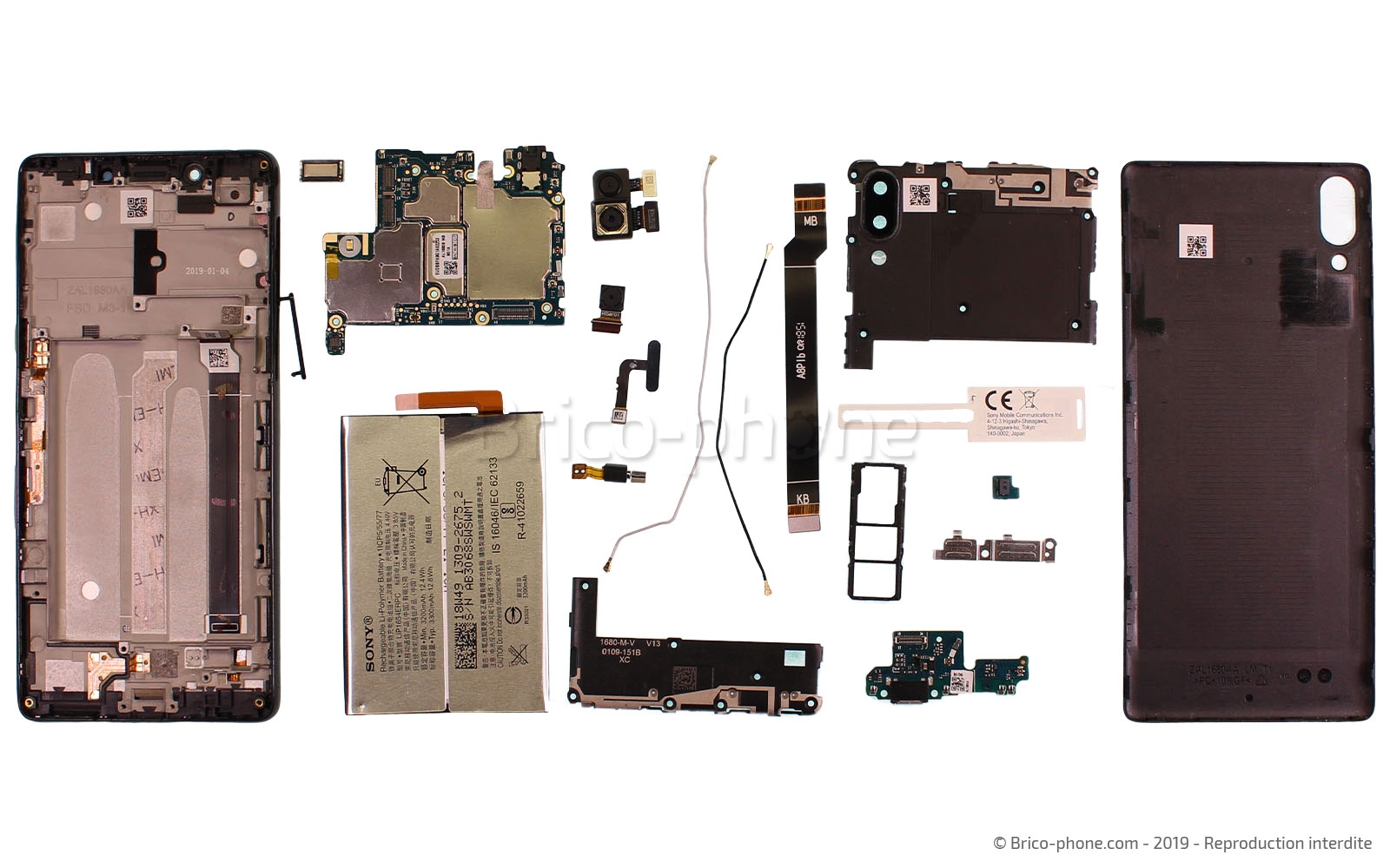 Démontage complet sur Xperia L3 - L3 Dual photo 1
