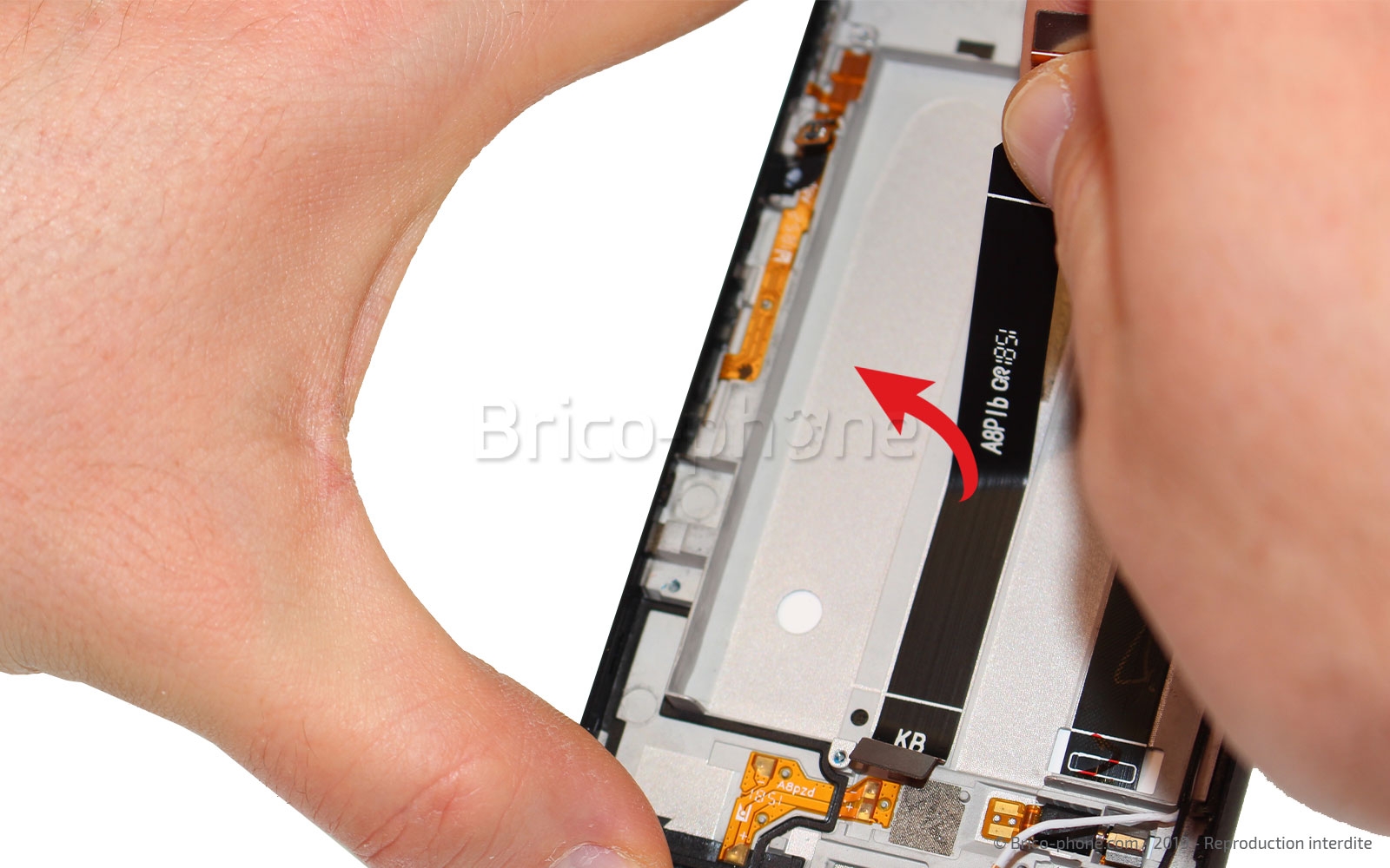 Changement du bloc écran avec châssis sur Xperia L3 - L3 Dual photo 1