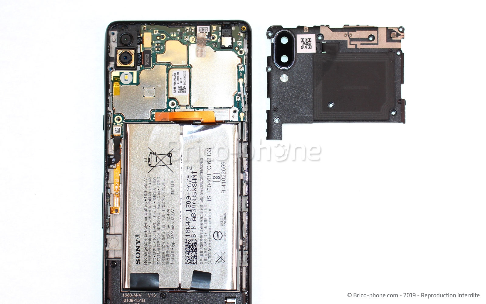 Changement de batterie sur Xperia L3 - L3 Dual photo 3