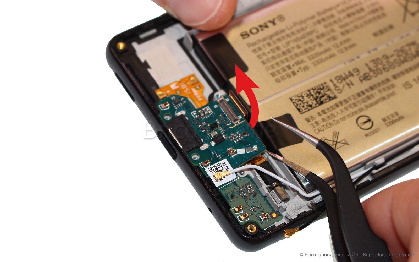 Changement du connecteur de charge sur Xperia L3 - L3 Dual photo 2