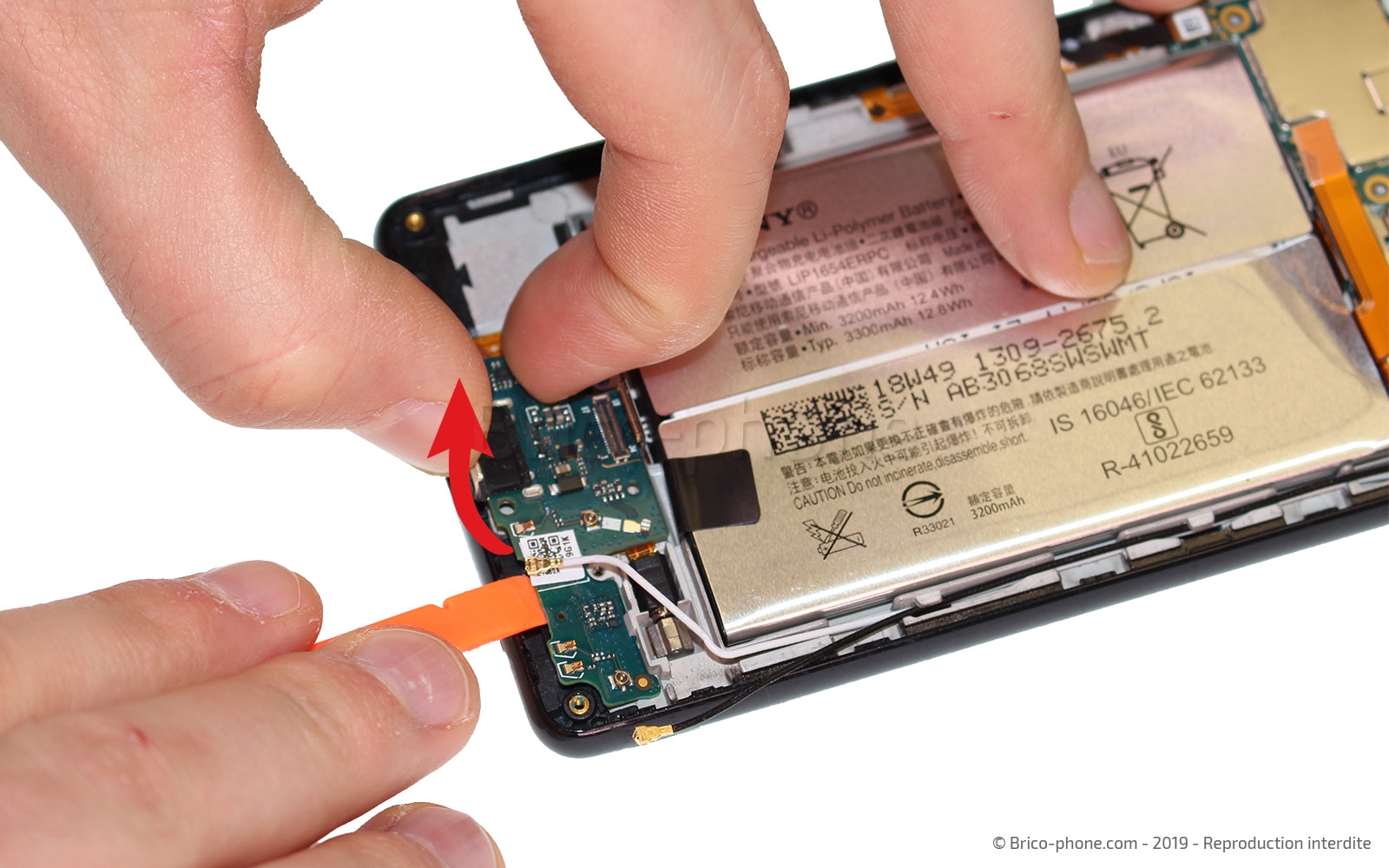 Changement du connecteur de charge sur Xperia L3 - L3 Dual photo 3