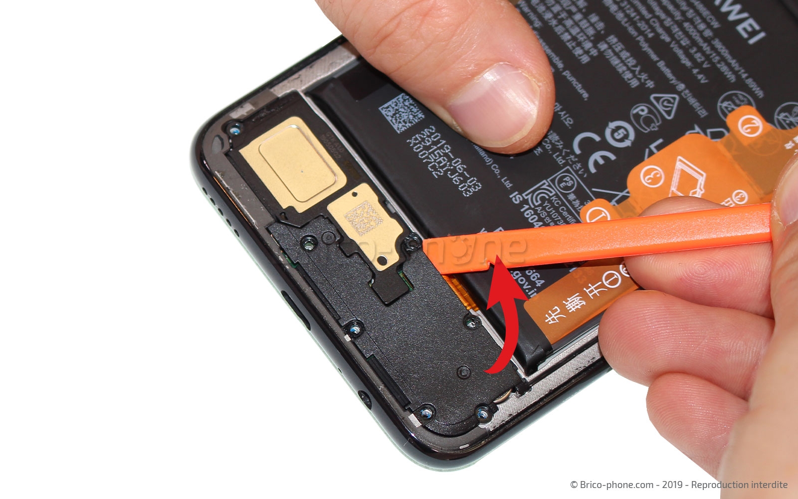 Changement du connecteur de charge sur P Smart Z photo 2