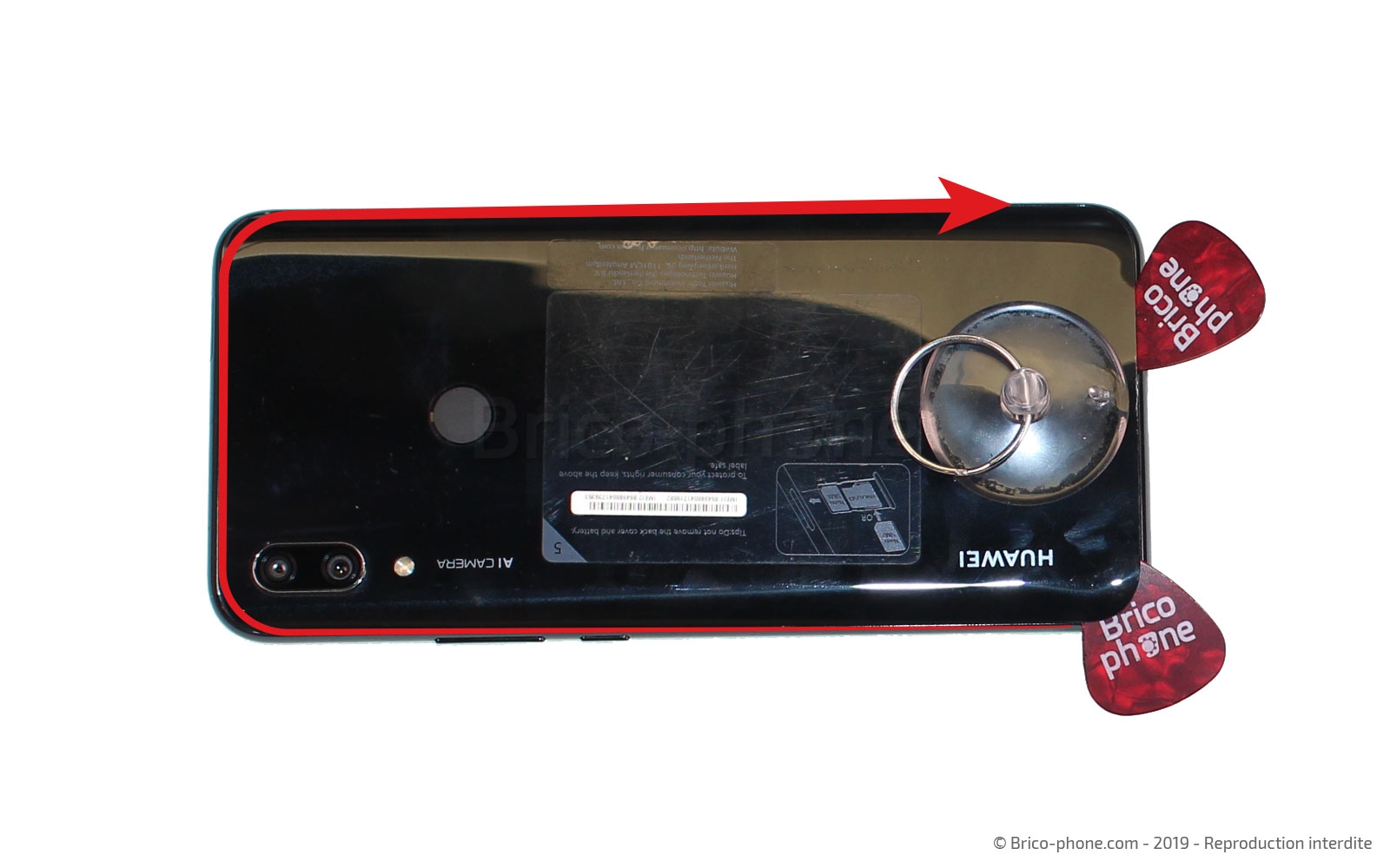 Changement du connecteur de charge sur P Smart Z photo 1