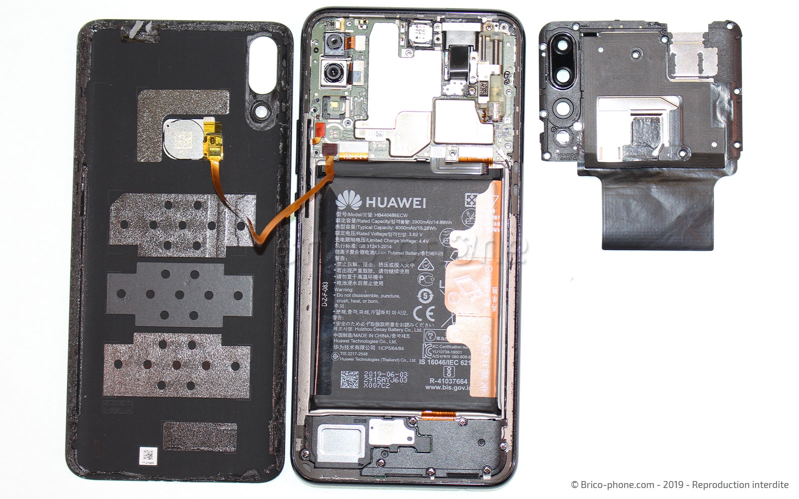 Changement du connecteur de charge sur P Smart Z photo 3