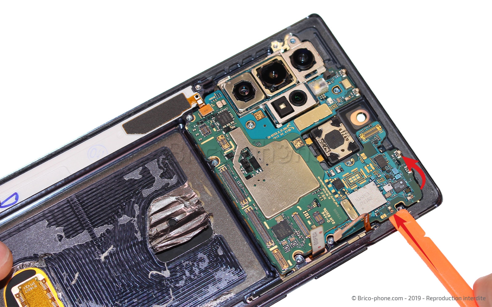 Démontage complet sur Galaxy Note 10 Plus photo 1
