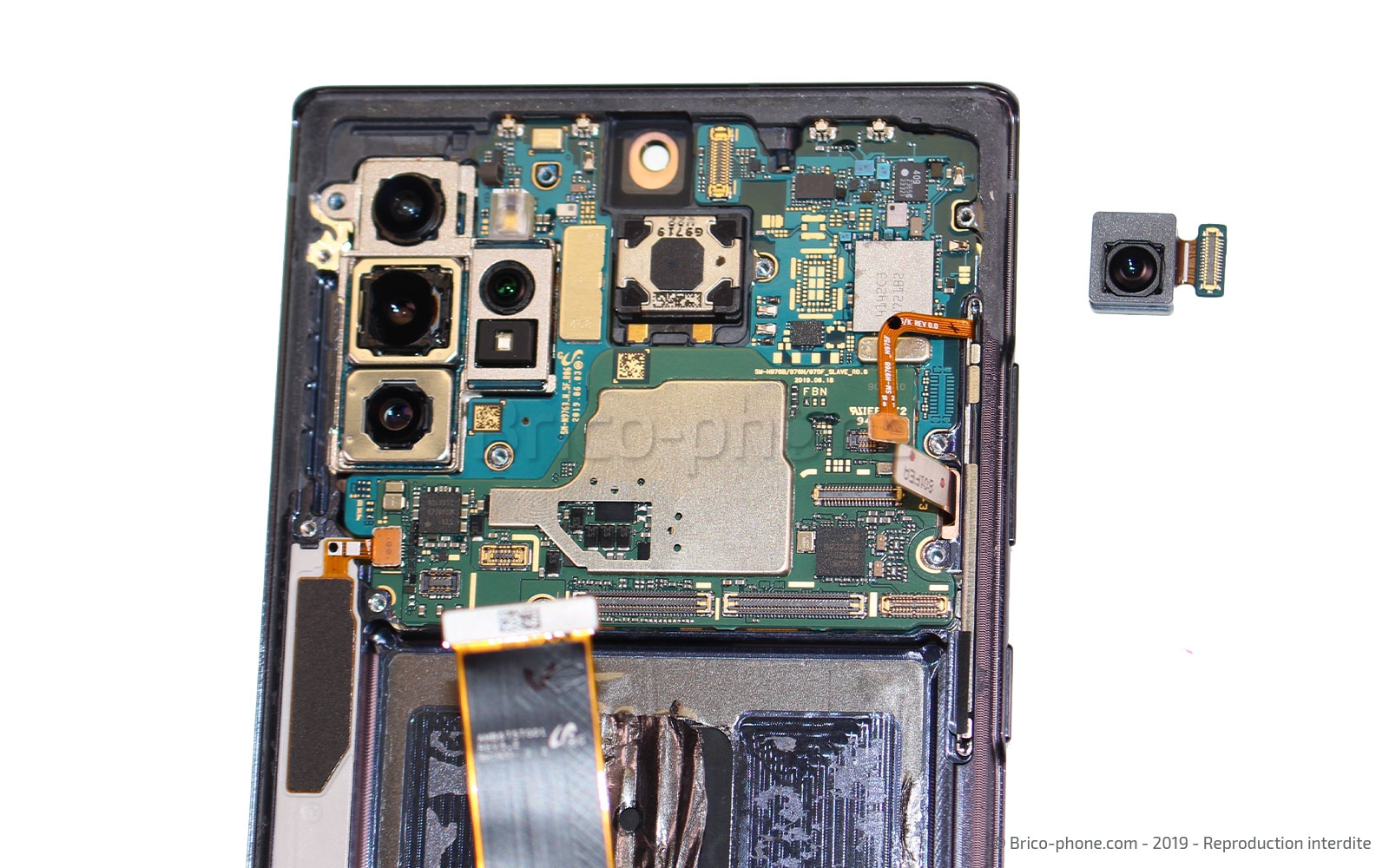 Démontage complet sur Galaxy Note 10 Plus photo 3