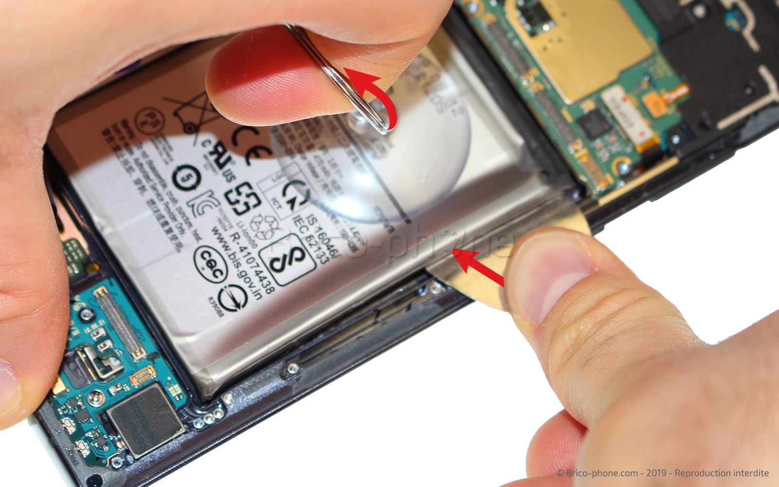 Changement de batterie sur Galaxy Note 10 Plus photo 1