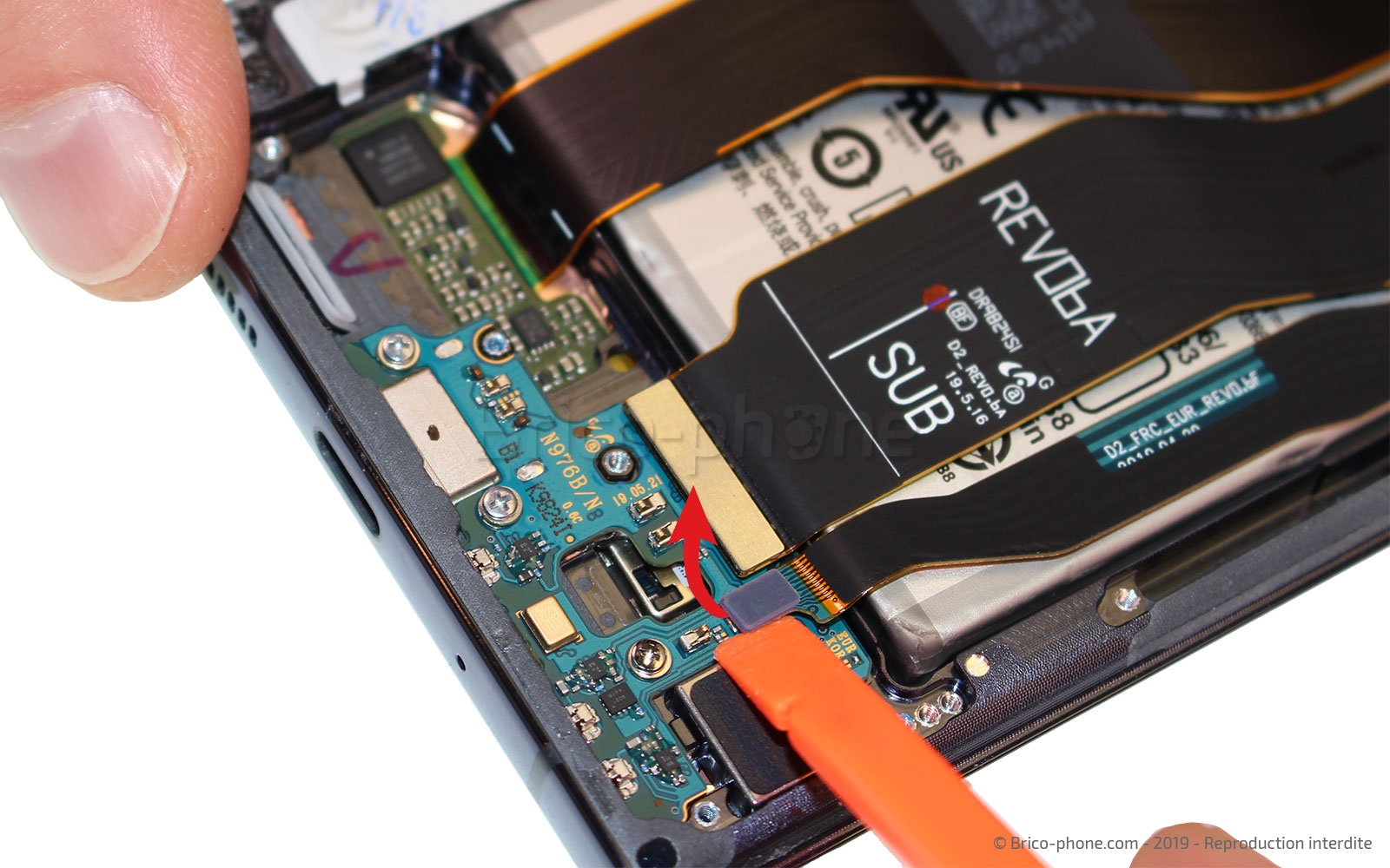 Changement de batterie sur Galaxy Note 10 Plus photo 1