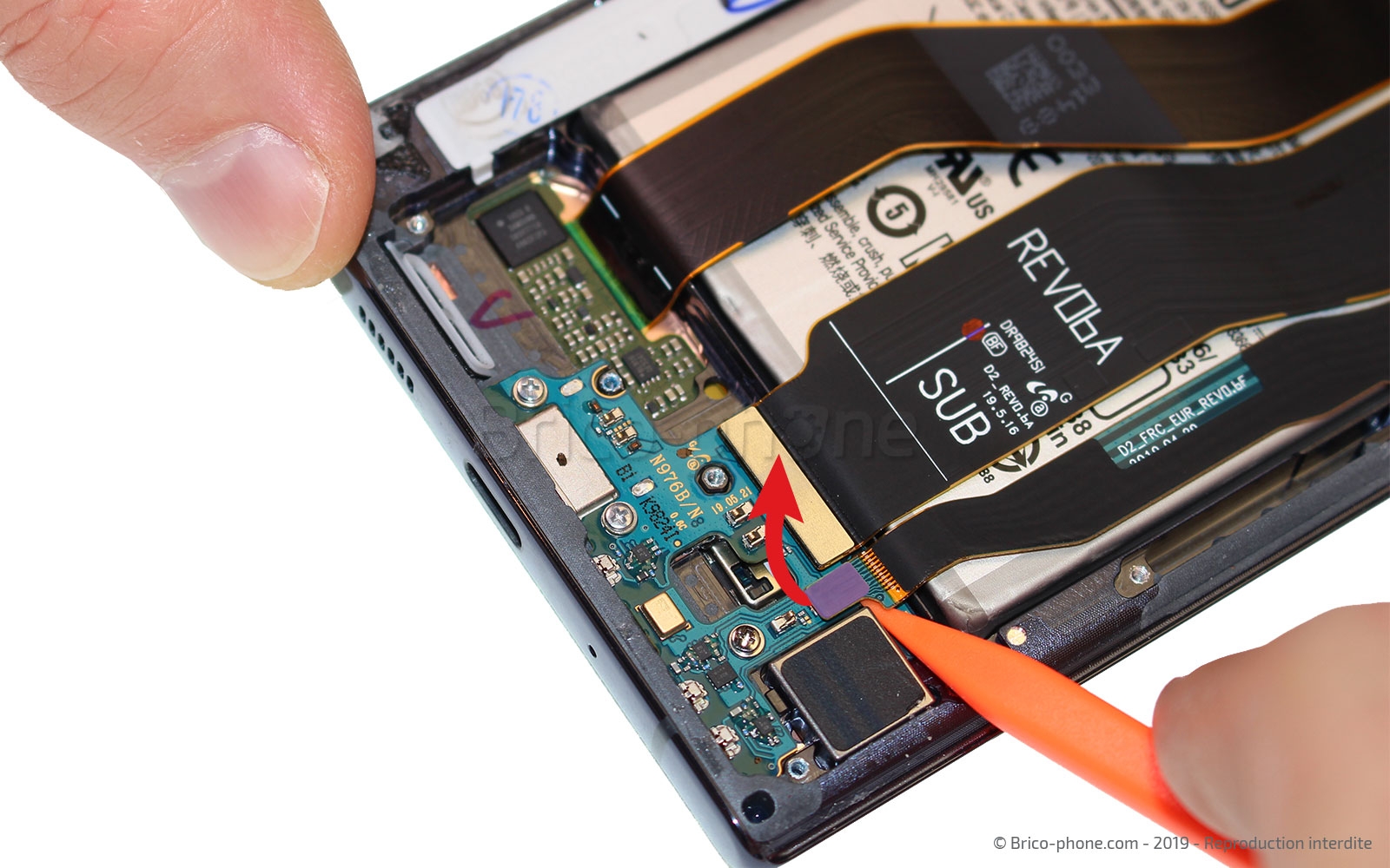 Changement du connecteur de charge sur Galaxy Note 10 Plus photo 1