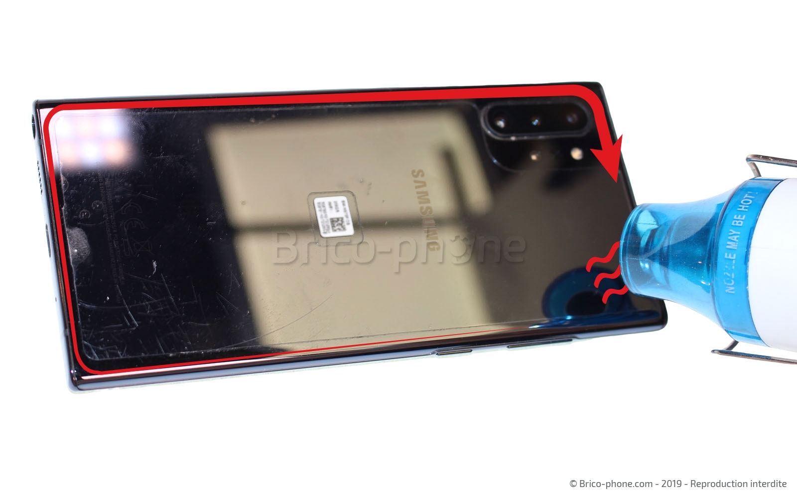 Changement du connecteur de charge sur Galaxy Note 10 Plus photo 2