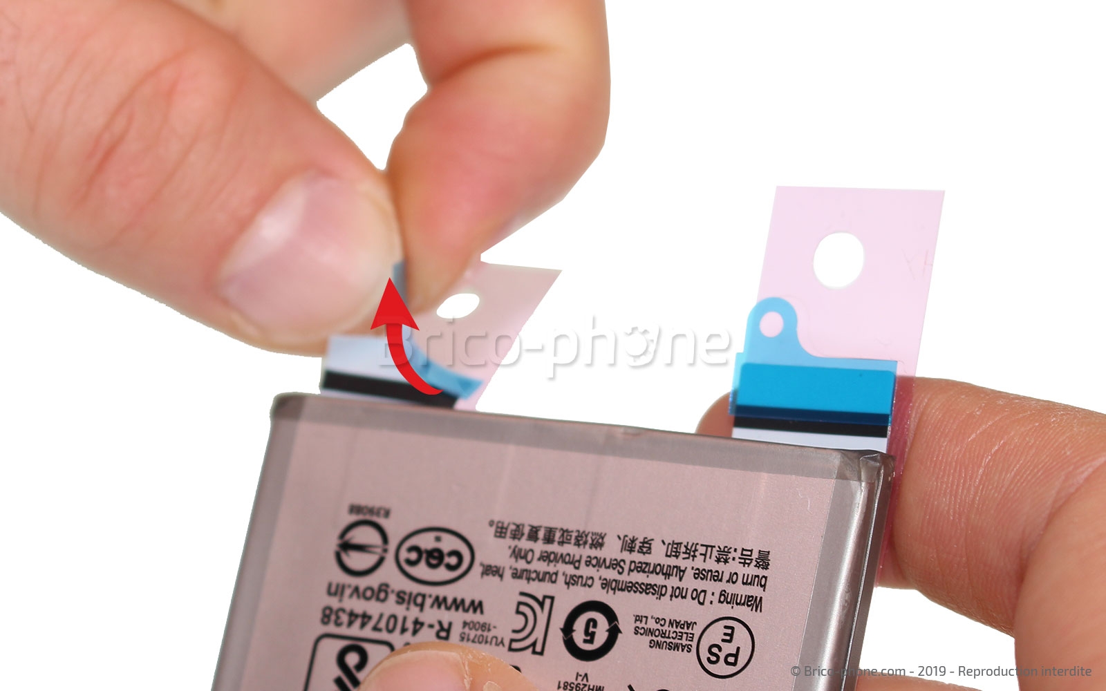 Changement du bloc écran pré-monté avec châssis sur Galaxy Note 10 Plus photo 2