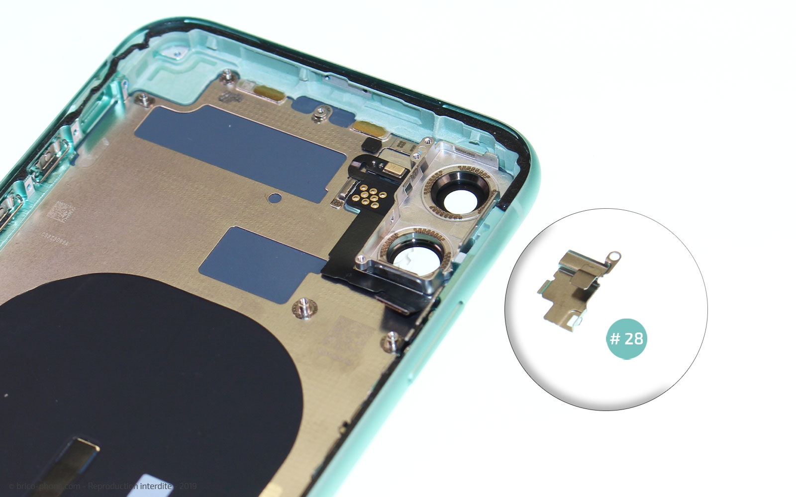 Démontage complet  sur iPhone 11 photo 3