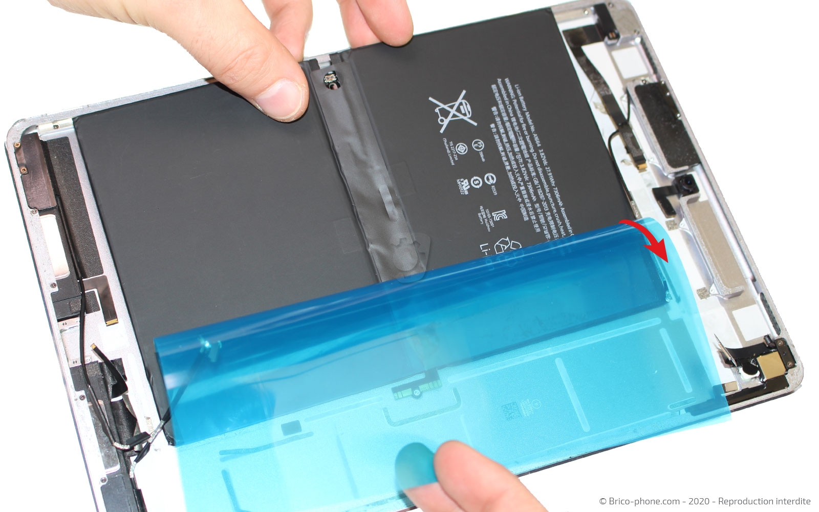 Changement de batterie sur iPad Pro 9-7 photo 2