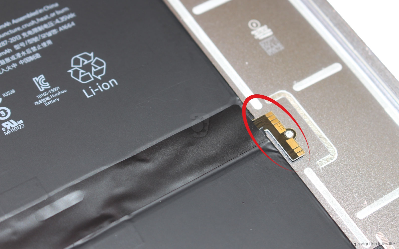 Changement de batterie sur iPad Pro 9-7 photo 4