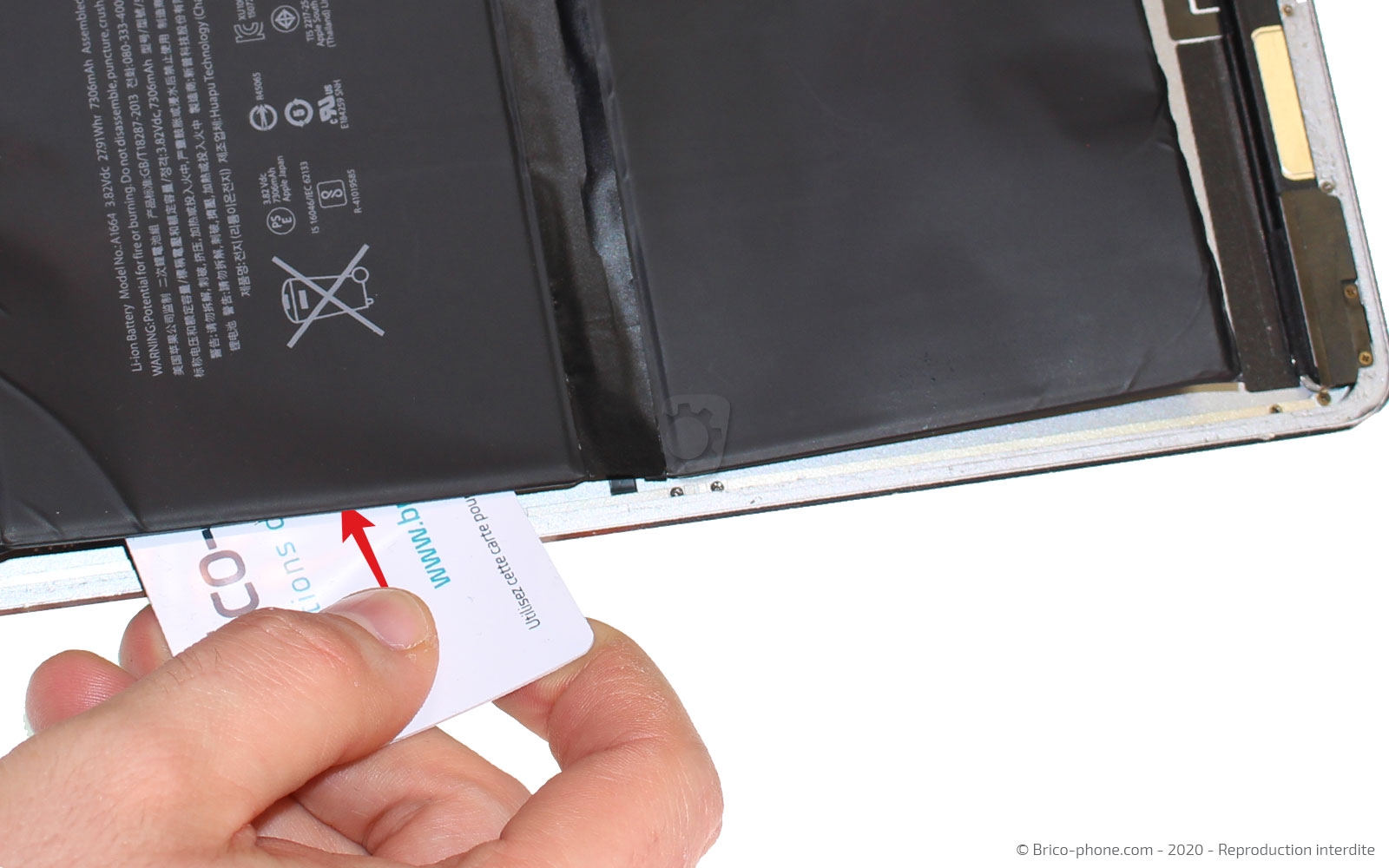 Changement de batterie sur iPad Pro 9-7 photo 3