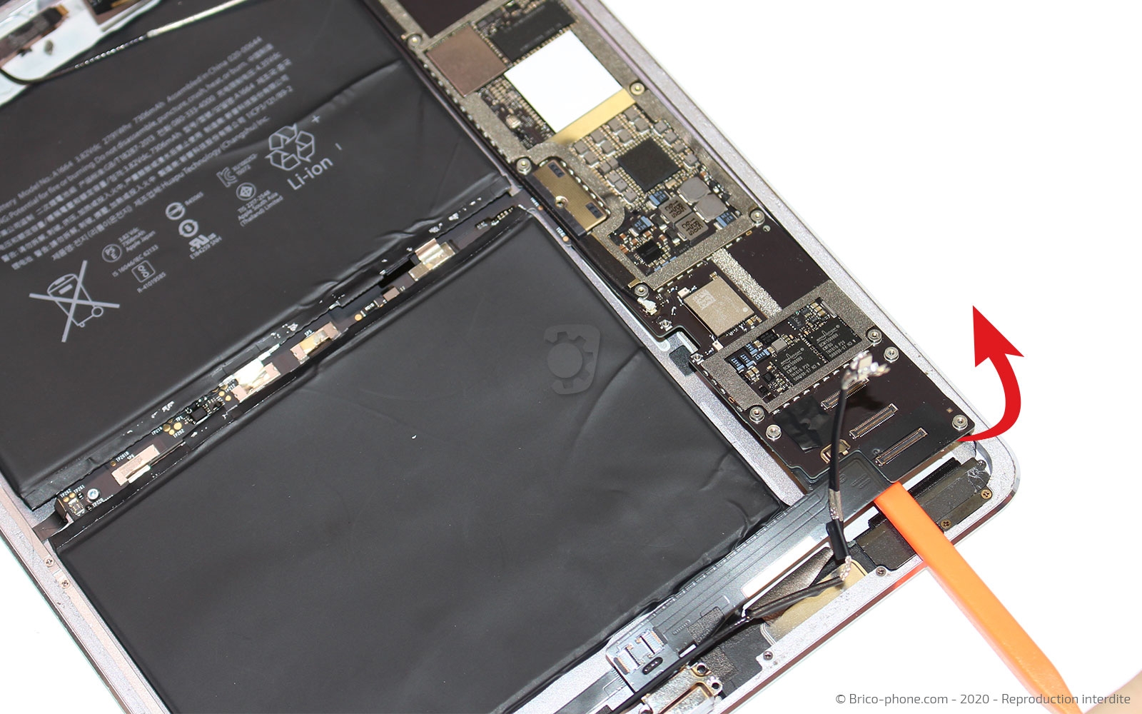 Changement de batterie sur iPad Pro 9-7 photo 3